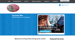 Desktop Screenshot of pineyflatschiropracticcenter.net